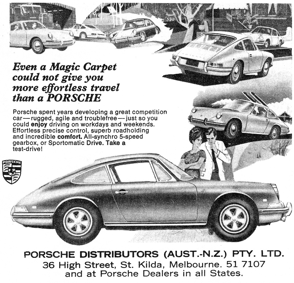 1968 Porsche Distributors (Aust-NZ) PTY LTD